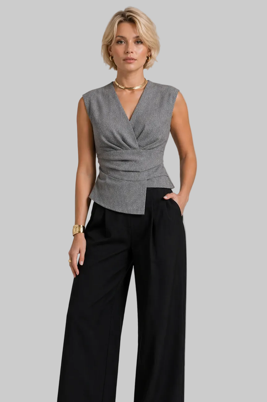 V-neck Cut Top