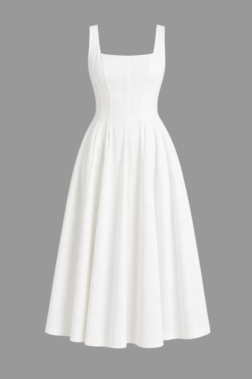 Square Neck Dress