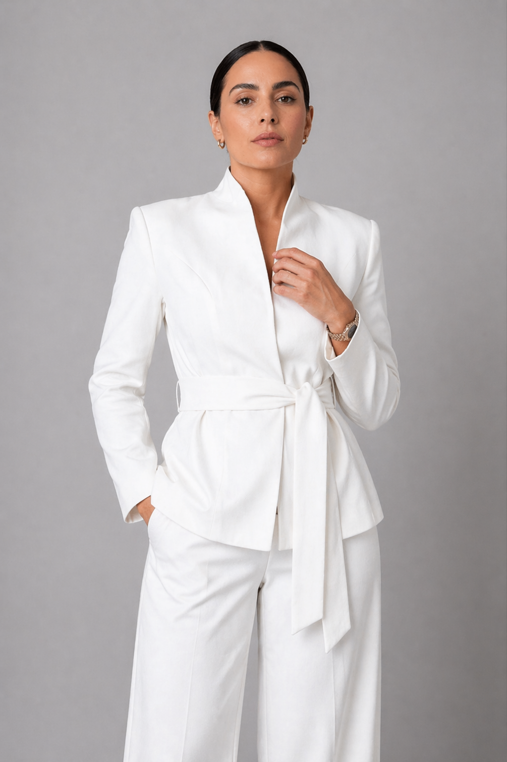 Belted Suit
