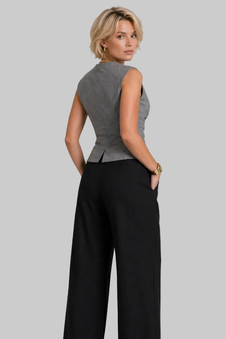 V-neck Cut Top