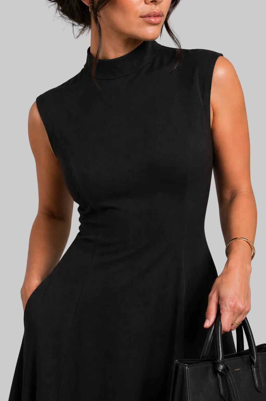 Sleeveless Chic Midi Dresses