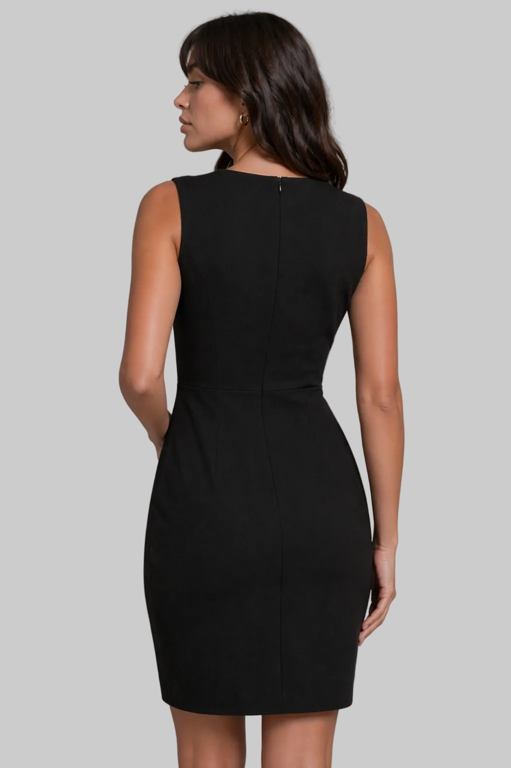 Minimalist V-Neck Dress