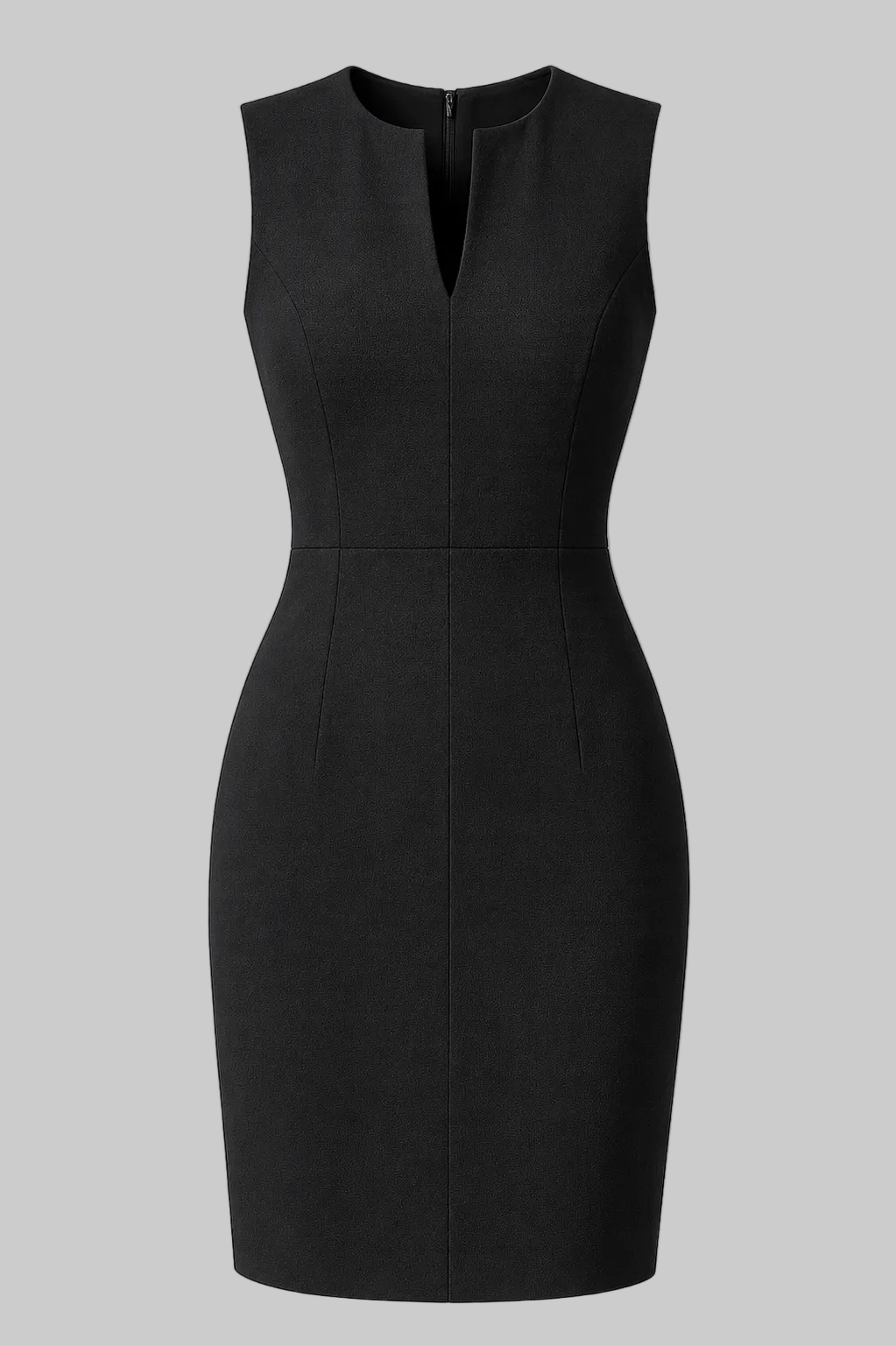 Minimalist V-Neck Dress