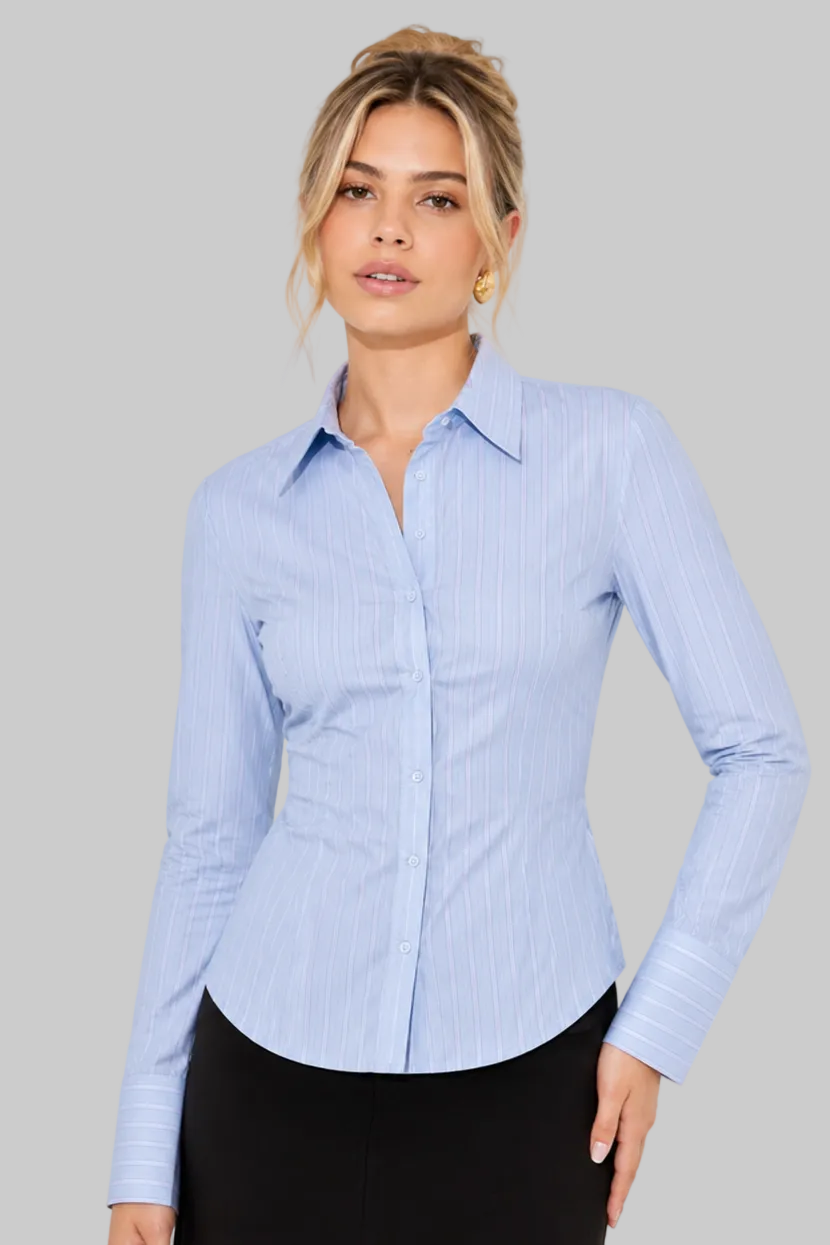 Striped Fitted Shirt
