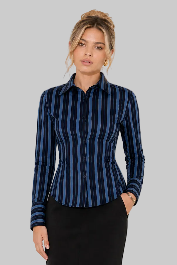 Striped Fitted Shirt