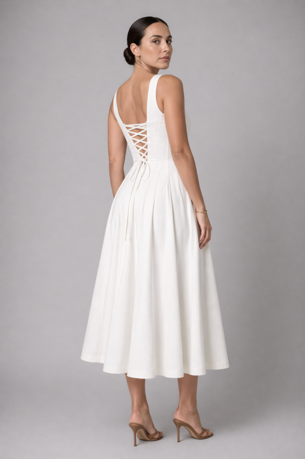 Square Neck Dress