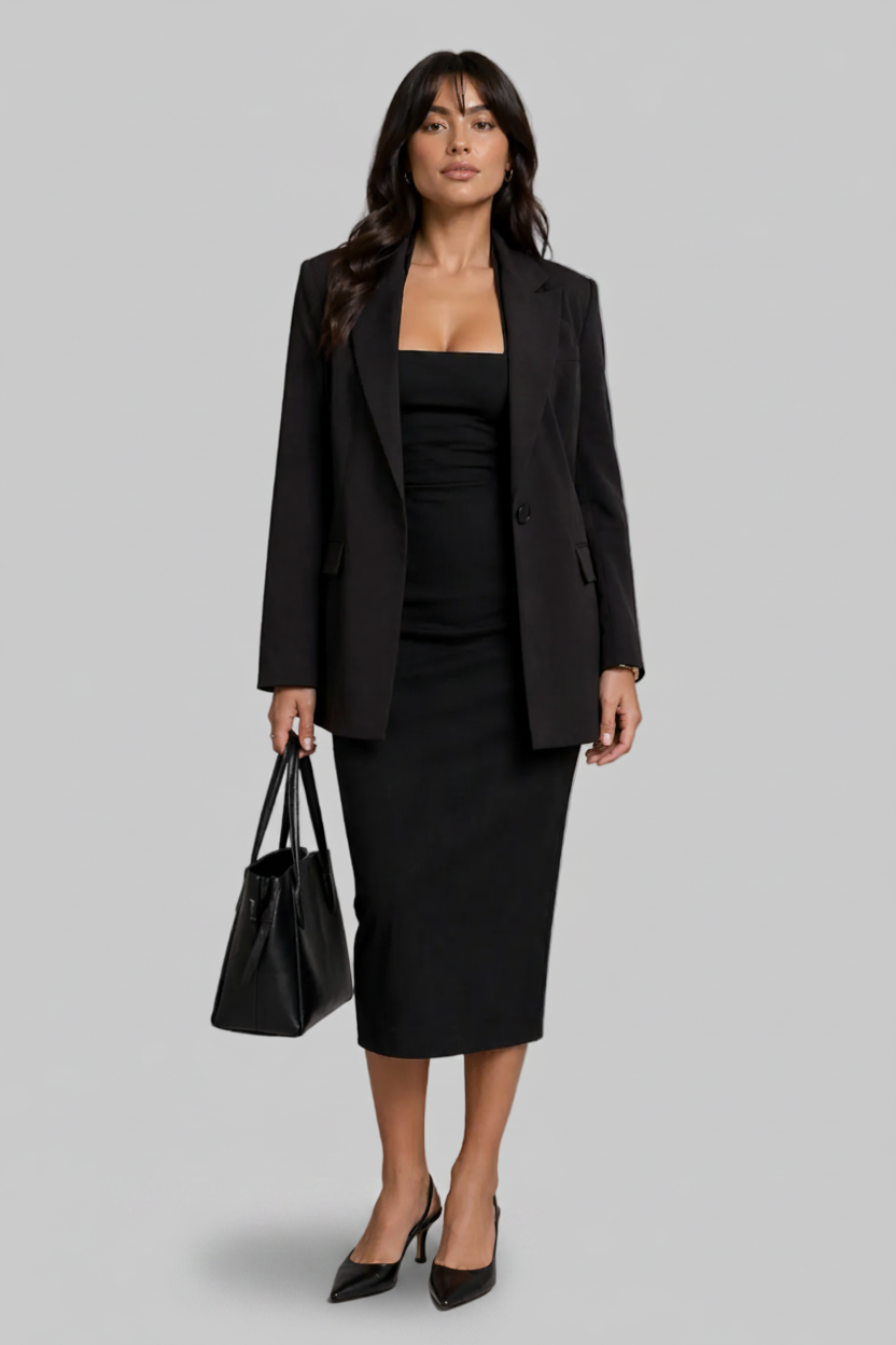 Halter-Neck & Blazer