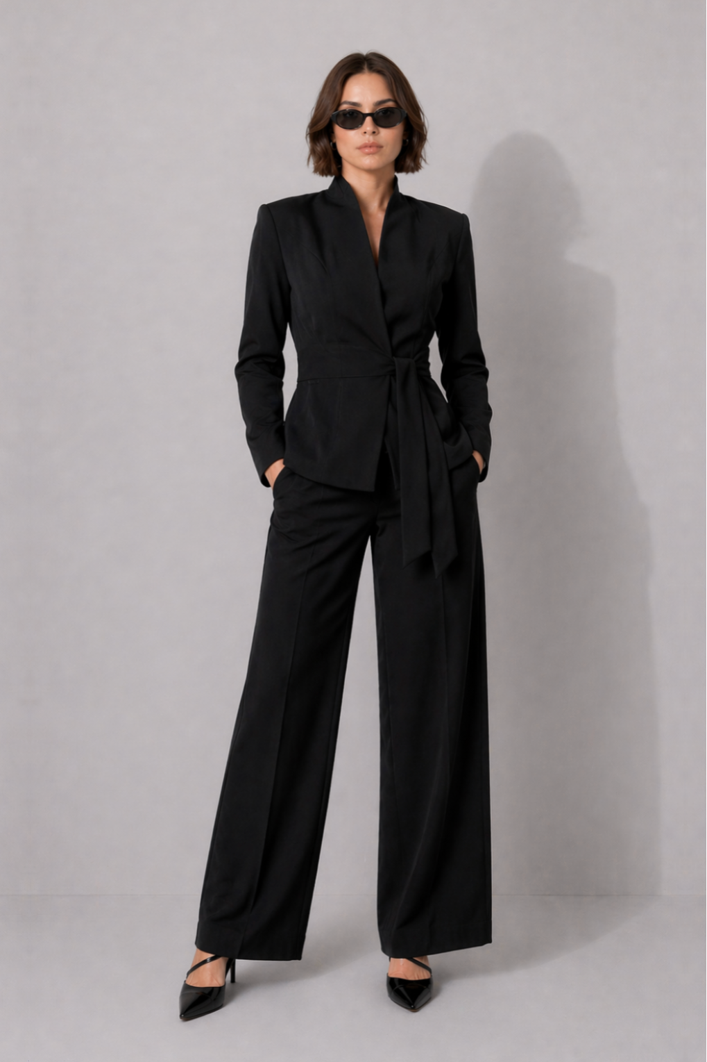 Belted Suit